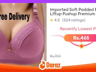 Imported Soft Padded Foam Liftup Pushup Premium Quality Hot Sexy Bra B...