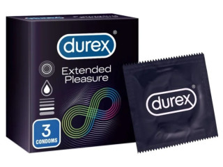 Durex Condoms Extended Pleasure 3 Pieces