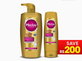 Mall Meclay London Hair Fall Defense Shampoo 660ml + Conditioner Pair Box (Save Rupees 200)